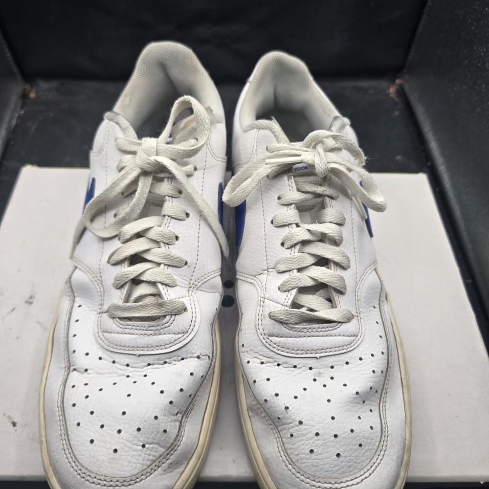 Nike‎ White and Blue Men's Sneakers